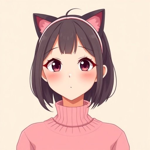 星空下的猫